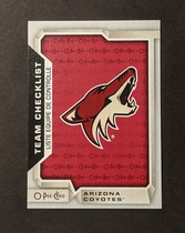 2018 Upper Deck O-Pee-Chee OPC #591 Arizona Coyotes