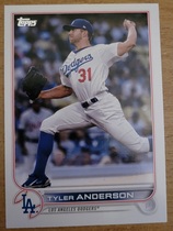 2022 Topps Update #US190 Tyler Anderson