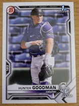 2021 Bowman Draft #BD-66 Hunter Goodman