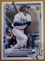 2021 Bowman Prospects #BP-101 Xavier Edwards