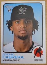 2022 Topps Heritage High Number #657 Edward Cabrera