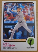 2022 Topps Heritage High Number #669 Mark Canha