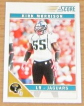 2011 Score Base Set #134 Kirk Morrison