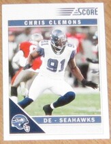 2011 Score Base Set #256 Chris Clemons
