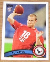 2011 Topps Base Set #74 T.J. Yates