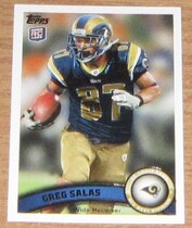 2011 Topps Base Set #373 Greg Salas