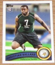 2011 Topps Base Set #429 Christian Ballard