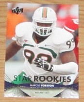 2012 Upper Deck Base Set #111 Marcus Forston