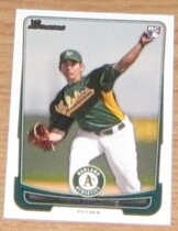 2012 Bowman Base Set #196 Tom Milone