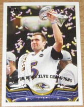 2013 Topps Base Set #23 Ravens Super Bowl