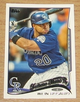 2014 Topps Base Set Series 2 #468 Wilin Rosario