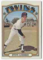 1972 Topps Base Set #678 Steve Luebber