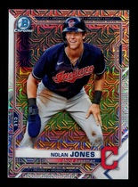 2021 Bowman Chrome Mega (Mojo Refractor) #BCP-35 Nolan Jones