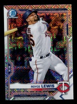 2021 Bowman Chrome Mega (Mojo Refractor) #BCP-63 Royce Lewis