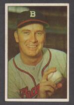 1953 Bowman Color #37 Jim Wilson