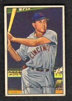 1952 Bowman Base Set #42 Johnny Wyrostek