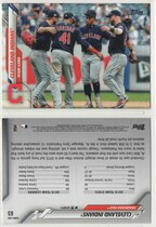 2020 Topps Base Set #65 Cleveland Indians Team Card