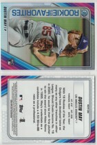 2020 Bowman Chrome Rookie of the Year Favorites Refractor #ROYF-DM Dustin May