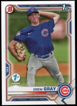 2021 Bowman Draft 1st Edition #BD-35 Drew Gray