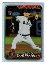 2024 Topps Rainbow Foilboard Series 2 #406 Andrew Saalfrank