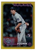 2024 Topps Gold Foil Series 2 #607 Victor Vodnik