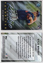 2019 Bowman Chrome Rookie of the Year Favorites #ROYF-7 Kyle Wright