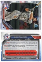 2019 Bowman Chrome Prospects #BCP-87 Chad Spanberger