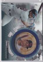 2020 Topps Update Baseball Coin Cards Relics #TBC-FL Francisco Lindor