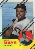 1997 Topps Willie Mays Commemorative Finest Refractors #17 Willie Mays