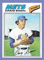 1977 Topps Base Set #94 Craig Swan
