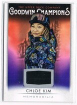 2021 Upper Deck Goodwin Champions Memorabilia #M-CK Chloe Kim