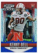 2015 Panini Prizm Collegiate Draft Picks Prizms Red White and Blue Mojo #207 Kenny Bell