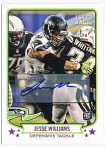 2013 Topps Magic Autographs #197 Jesse Williams