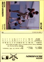 1989 Star Base Set #95 Keith Richardson