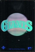1991 Upper Deck Team Holograms #24 San Franciso Giants