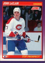 1991 Score Base Set #313 John LeClair