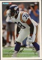 1994 Fleer Base Set #301 Todd Scott
