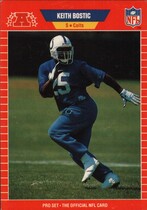 1989 Pro Set Base Set #456 Keith Bostic