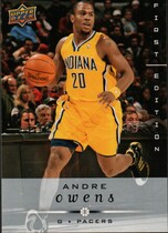 2008 Upper Deck First Edition #66 Andre Owens