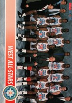 1994 NBA Hoops Hoops #251 West Team