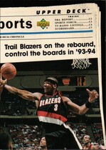 1993 Upper Deck SE #220 Port TrailBlazers C