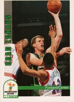 1992 NBA Hoops Base Set #418 Brad Lohaus