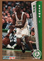 1992 Fleer Base Set #12 Dee Brown