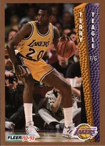 1992 Fleer Base Set #112 Terry Teagle