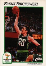 1991 NBA Hoops Base Set #115 Frank Brickowski