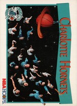 1991 NBA Hoops Base Set #276 Charlotte Team Card
