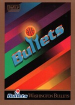 1990 SkyBox Base Set #354 Washington Bullets