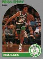 1990 NBA Hoops Hoops #48 Brian Shaw