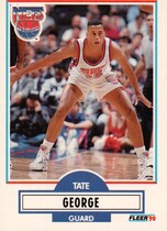 1990 Fleer Update #61 Tate George