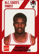 1989 Collegiate Collection North Carolina State #117 Harold Thompson